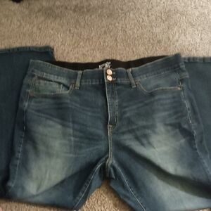 Terra & Sky Black and Blue Jeans